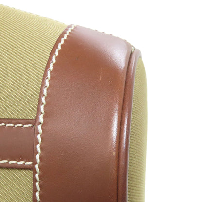 Hunting World Handbag Canvas Green Logo Women