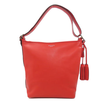 Coach Shoulder Bag 19889 Leather Orange Legacy Women