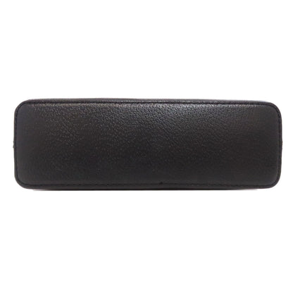 Kate Spade Shoulder Bag Leather Black Long Shoulder Women