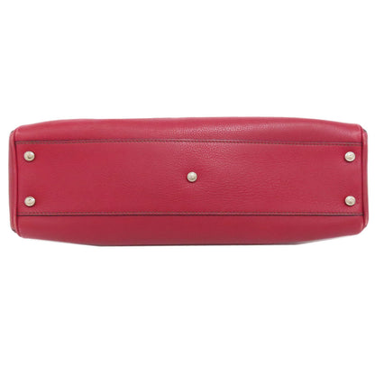 Cartier Handbag Leather Red Marcello Women