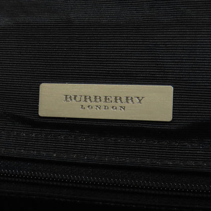 Burberry Tote Bag Nylon, Leather Black Logo Women