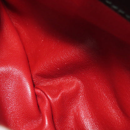 Prada Shoulder Bag Calfskin Black Chainshoulder Women
