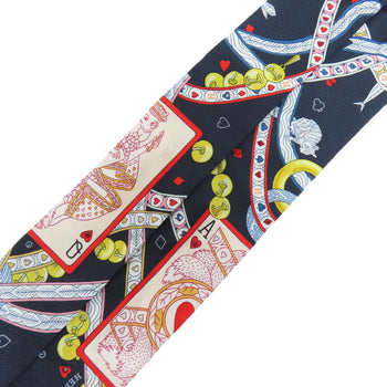 Hermes Scarf Silk Navy Twilly