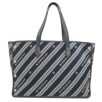 Givenchy Tote Bag Canvas Navy Logo