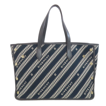 Givenchy Tote Bag Canvas Navy Logo