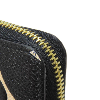 Louis Vuitton Long Wallet Purse M69698 Ann Platt Black Lv Crafty Zippy Wallet Women
