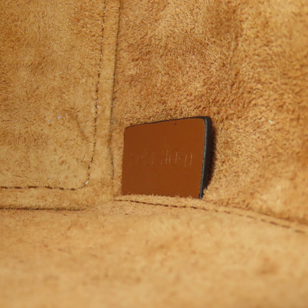 Celine Handbag Calfskin Brown Cube Bag
