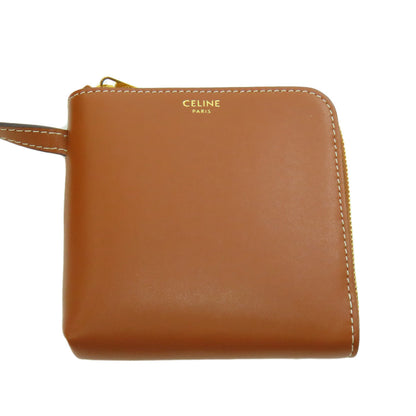 Celine Handbag Calfskin Brown Cube Bag