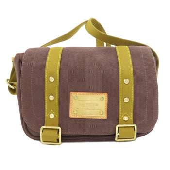 Louis Vuitton Shoulder Bag M80661 Canvas Brown Buzas Pm Antigua Women