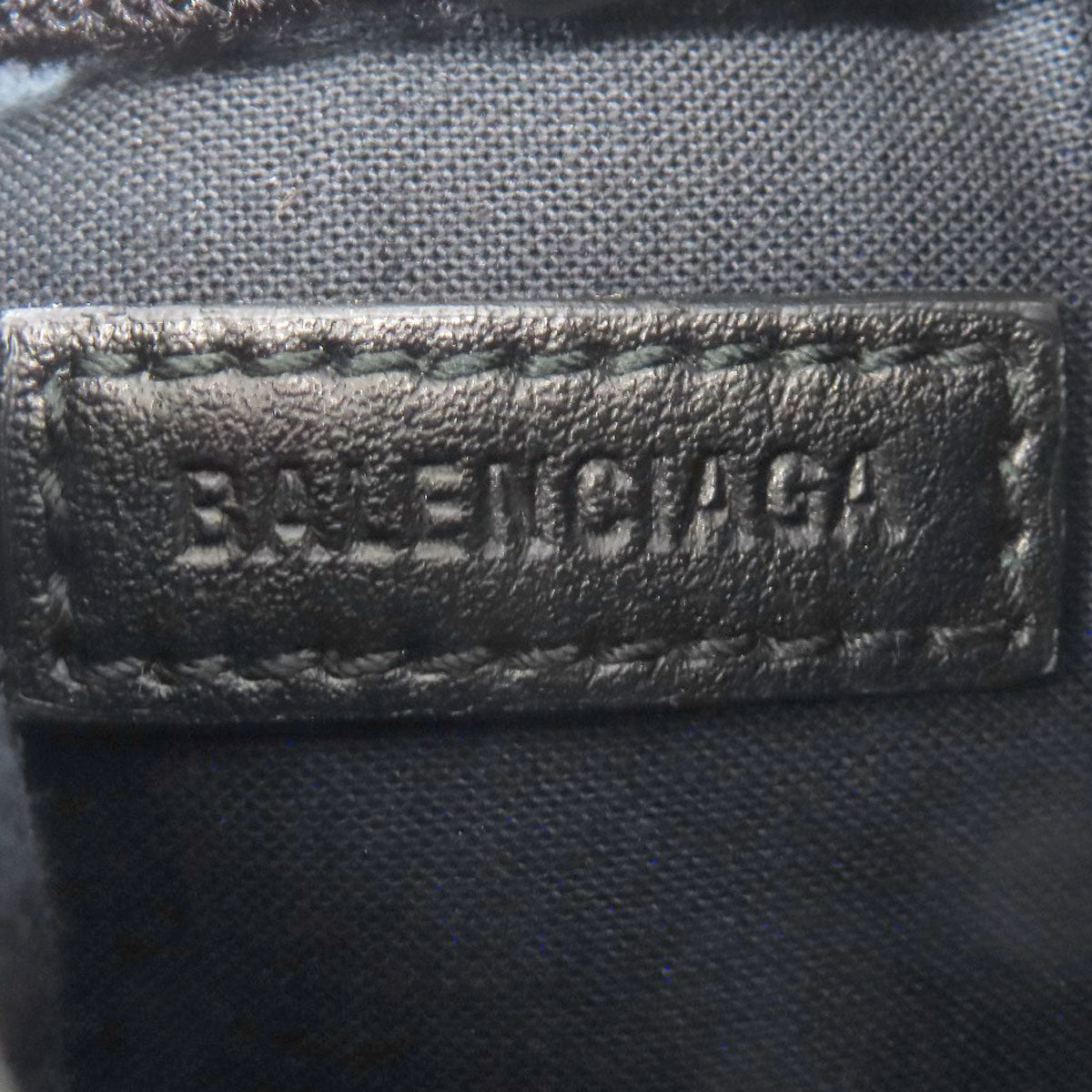 Balenciaga Shoulder Bag 532298 Nylon Blue Shoulder Pouch Women