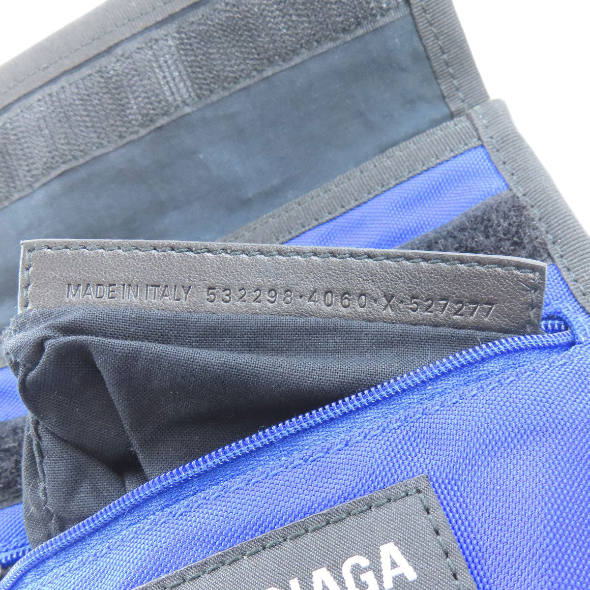 Balenciaga Shoulder Bag 532298 Nylon Blue Shoulder Pouch Women