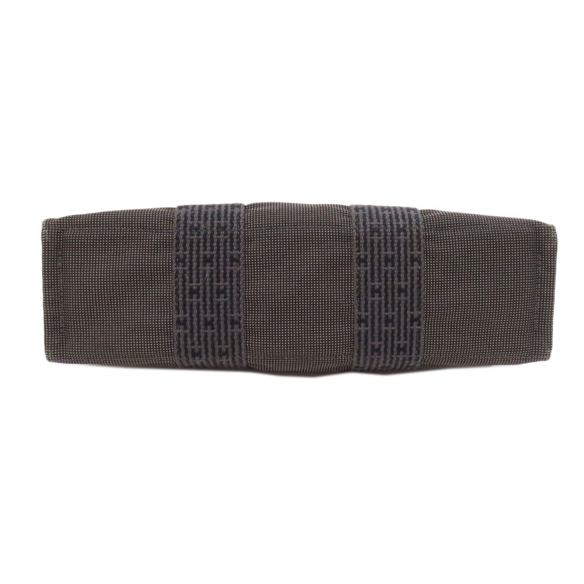 Hermes Handbag Canvas Gray Her Linepm Women