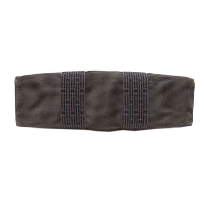 Hermes Handbag Canvas Gray Her Linepm Women