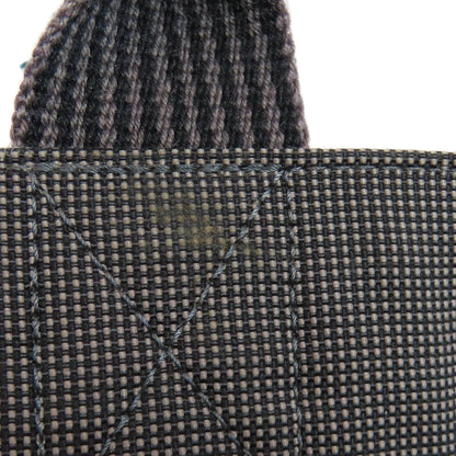 Hermes Handbag Canvas Gray Her Linepm Women