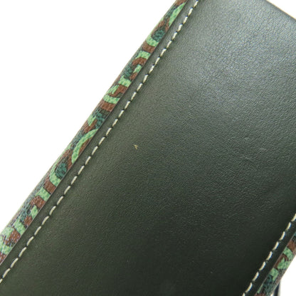 Coach Shoulder Bag Cf343 Pvc Green Maddie Crossbody Women