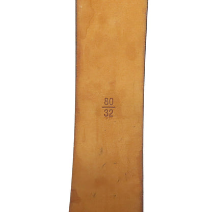 Louis Vuitton Belt Lb0094 Leather Black Sao Tulle Initial