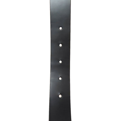 Louis Vuitton Belt Lb0094 Leather Black Sao Tulle Initial