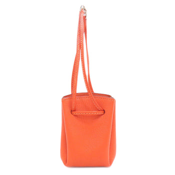 Hermes Accessory Pouch Shave Orange Vespa Porch Women