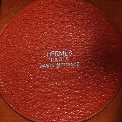 Hermes Accessory Pouch Shave Orange Vespa Porch Women