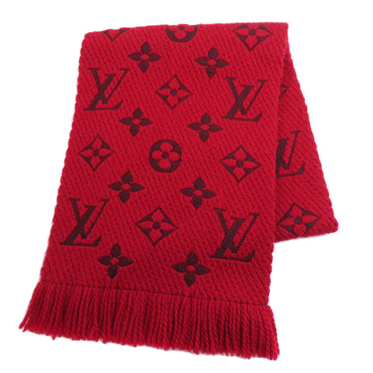 Louis Vuitton Scarf M72432 Wool, Silk Red Esharp Logomania Women
