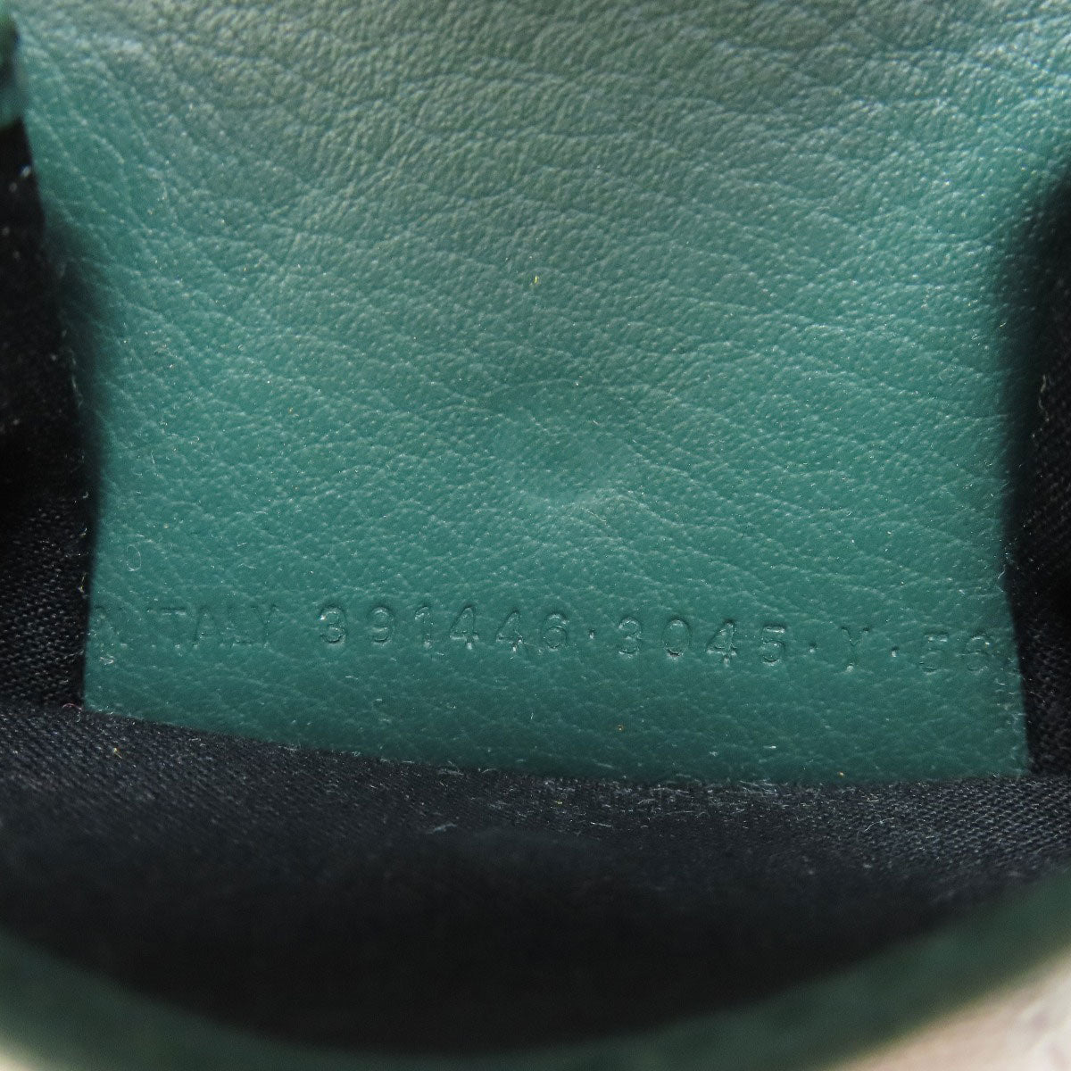 Balenciaga Bifold Wallet 391446 Leather Green Compact Wallet Tri-Fold Wallet Women