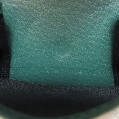 Balenciaga Bifold Wallet 391446 Leather Green Compact Wallet Tri-Fold Wallet Women