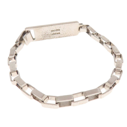 Louis Vuitton Bracelet M62598 Metallic Silver Damier Colors Chain