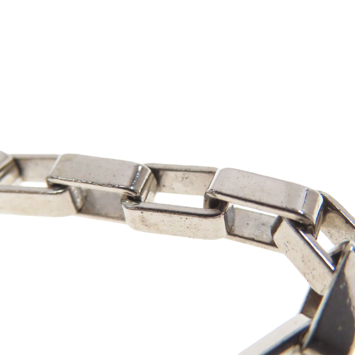Louis Vuitton Bracelet M62598 Metallic Silver Damier Colors Chain