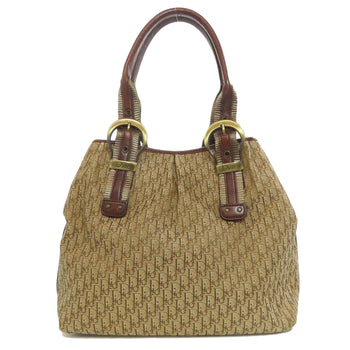 Christian Dior Handbag Canvas Brown Trotter Pattern
