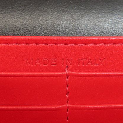 Christian Louboutin Shoulder Bag Leather Black Studs