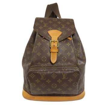 Louis Vuitton Backpack M51135 Monogram Canvas Brown Montsourisgm Women