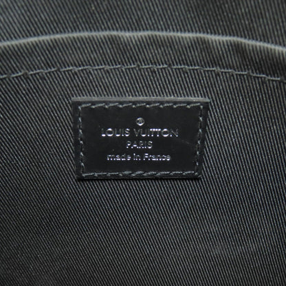 Louis Vuitton Shoulder Bag M45936 Monogram Canvas Black City Keepall Women