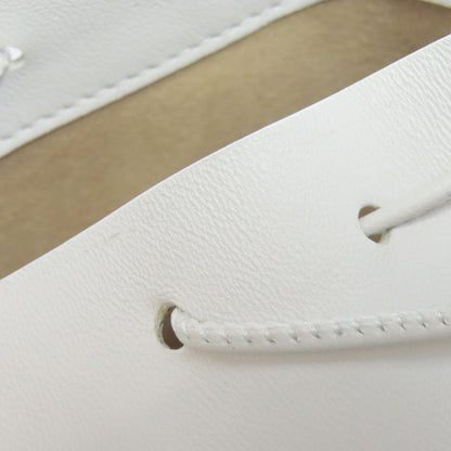Maison Margiela Shoulder Bag Leather White Tabi Bucket Women