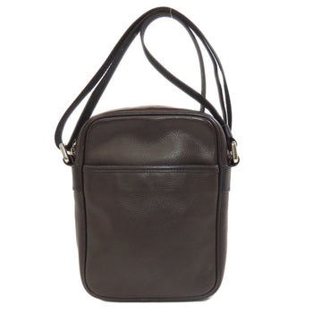 Loewe Shoulder Bag Leather Brown Anagram