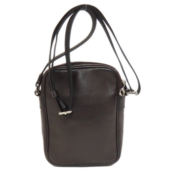 Loewe Shoulder Bag Leather Brown Anagram