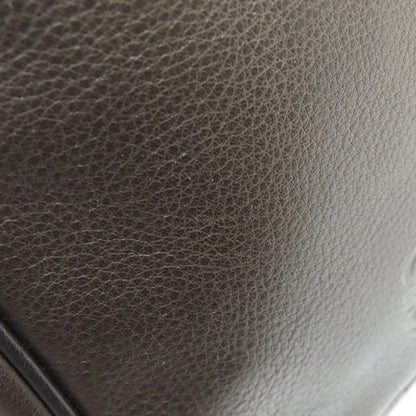 Loewe Shoulder Bag Leather Brown Anagram