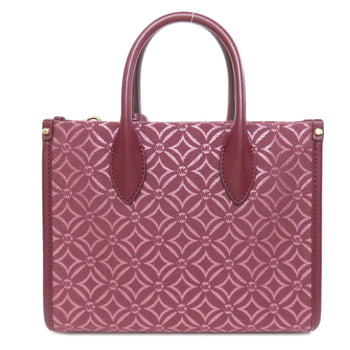 Michael Kors Handbag Canvas Red 2Way Women