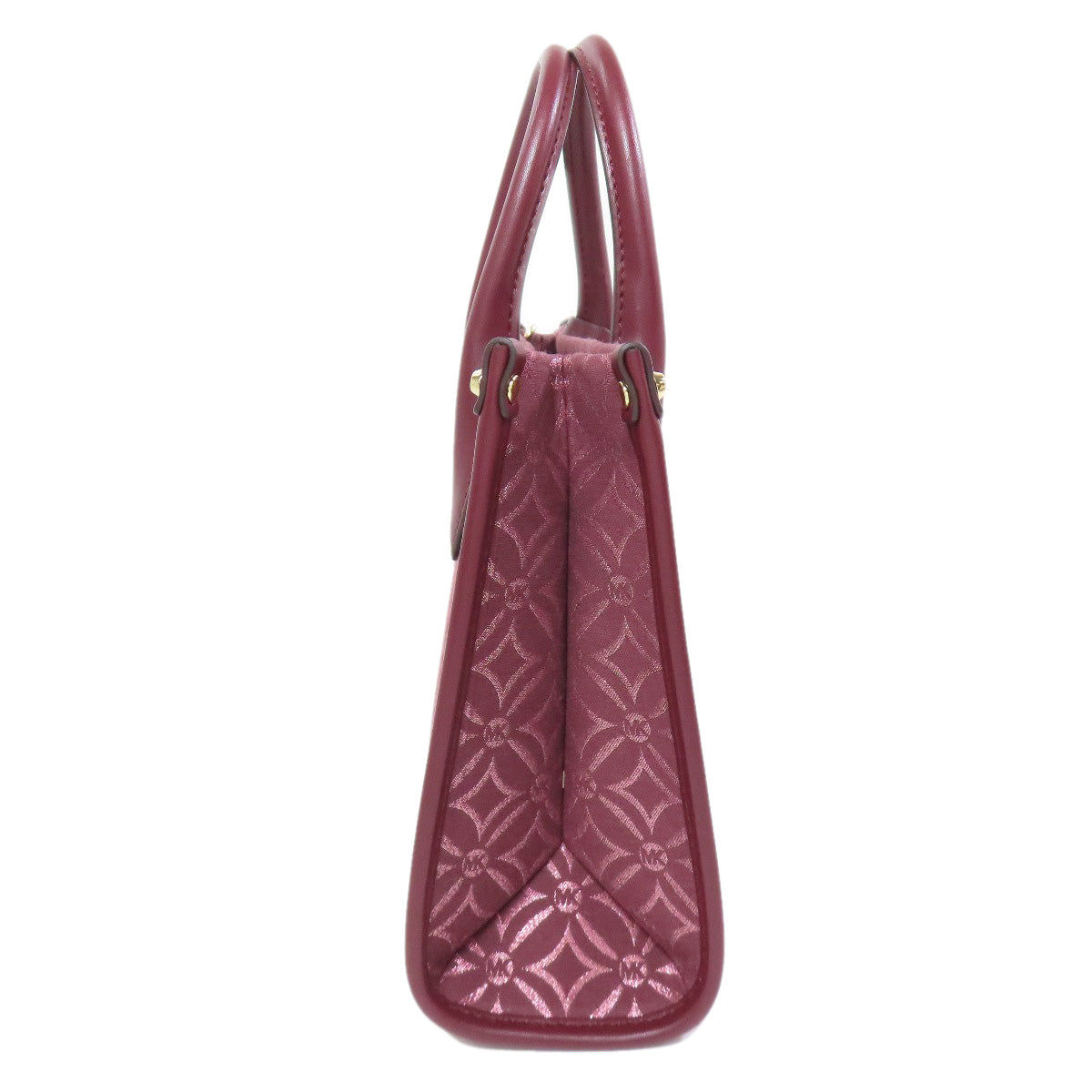 Michael Kors Handbag Canvas Red 2Way Women