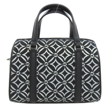 Michael Kors Handbag Canvas Black 2Way Women