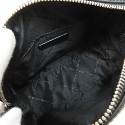 Michael Kors Handbag Canvas Black 2Way Women