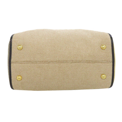 Fendi Handbag Canvas Beige 2Way