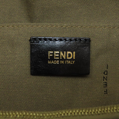 Fendi Handbag Canvas Beige 2Way