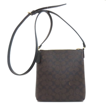 Coach Shoulder Bag Cw325 Pvc Brown Mini Rowan File Bag Signature Women