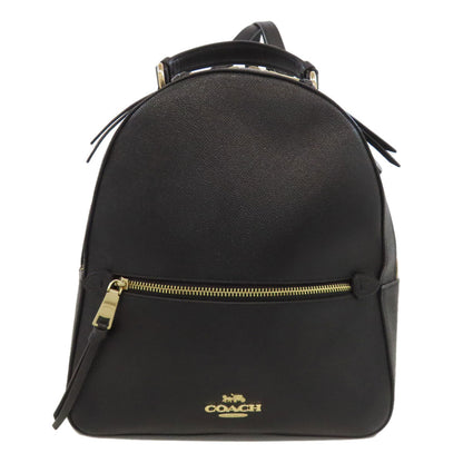 Coach Backpack F76624 Pvc Black Logo Women