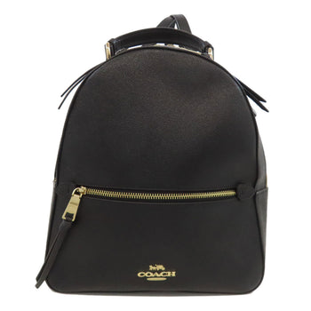 Coach Backpack F76624 Pvc Black Logo Women