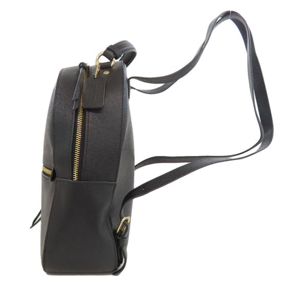 Coach Backpack F76624 Pvc Black Logo Women