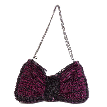 Anteprima Tote Bag Pvc Pink Ribbon Motif