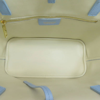 Salvatore Ferragamo Tote Bag Calfskin Blue 2Way