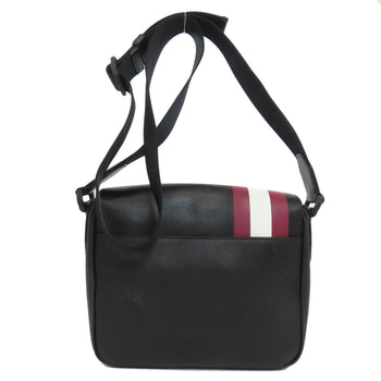 Bally Shoulder Bag Pvc Black Logo
