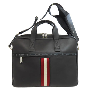 Bally Handbag Leather Black 2Way